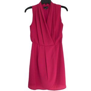 Fable Sleeveless Mini Dress in Magenta Pink